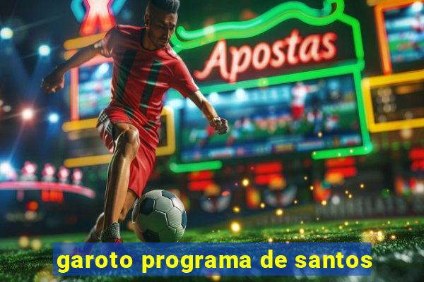 garoto programa de santos